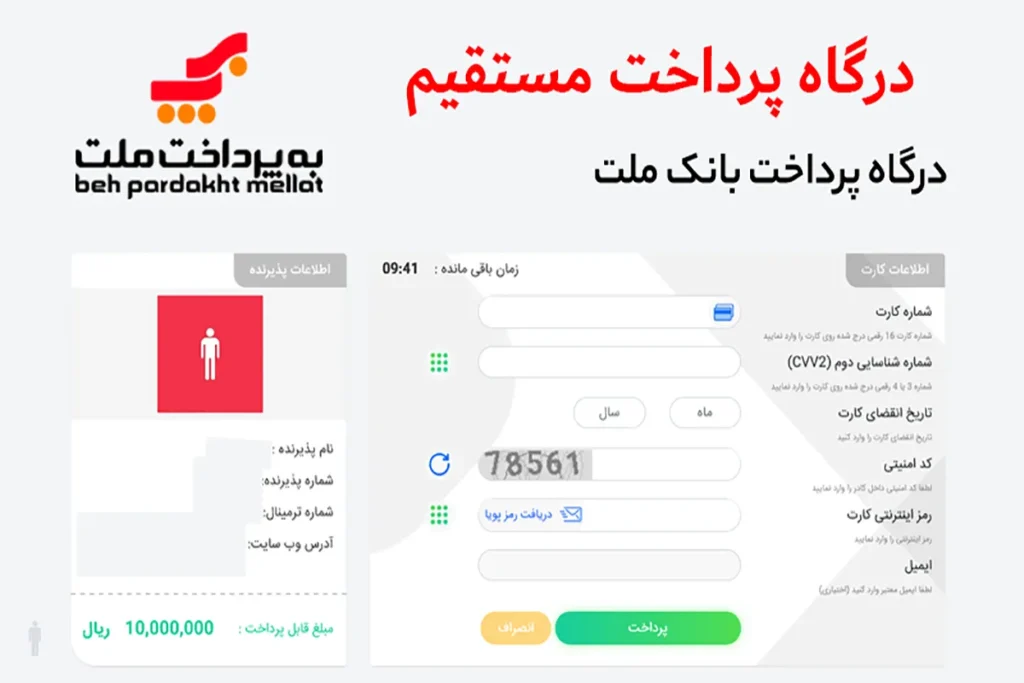 درگاه پرداخت مستقیم