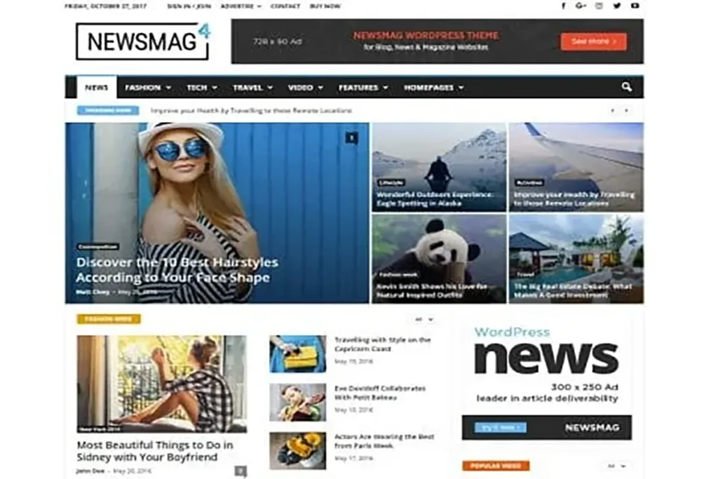 Newsmagقالب